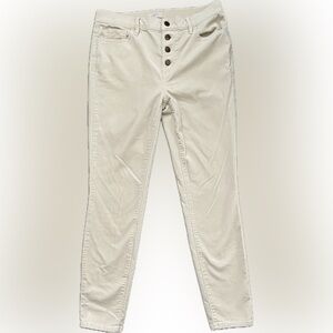 LOFT High Rise Skinny Corduroy Pants - Size 6 - EUC